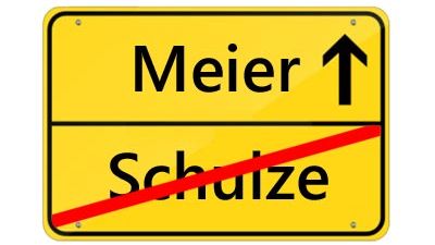 Öffentlich-rechtliche Namensänderungen 